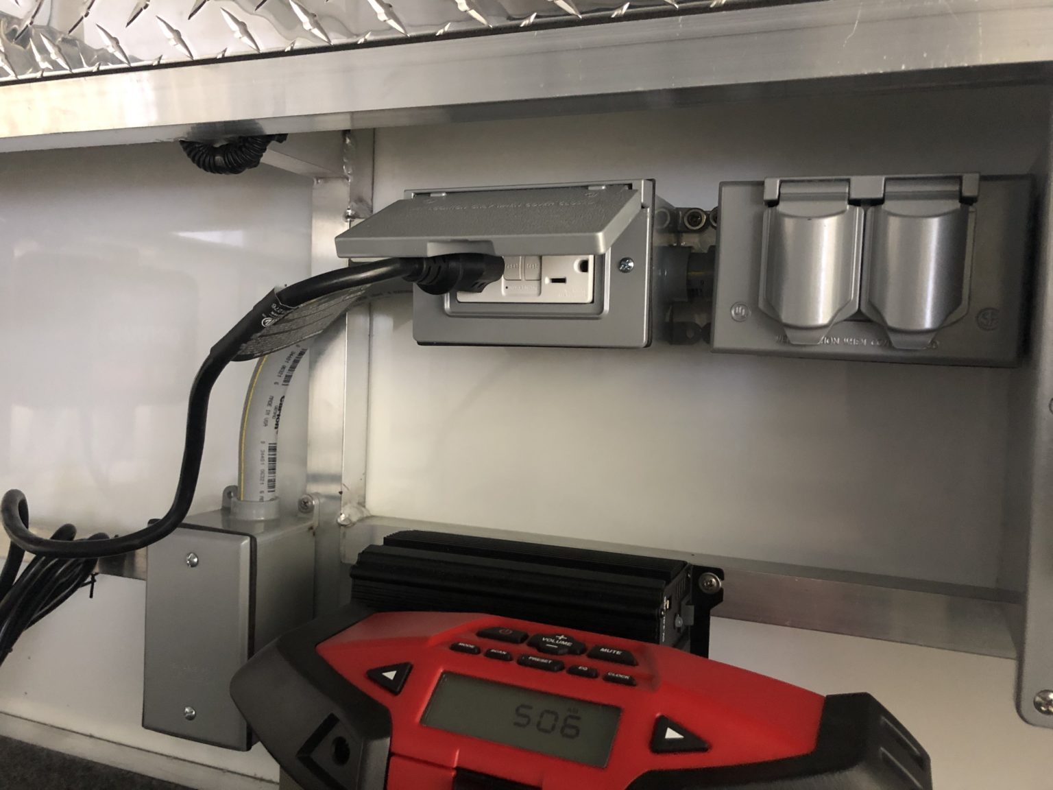 110 Power Center With Two GFCI Protected Outlet Boxes and RV Plug PRO