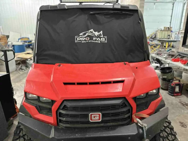 Padded Windshield Cover for Gravely