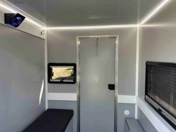 6.6 wide x 6’ long TWO DOORS with three Windows - Image 5