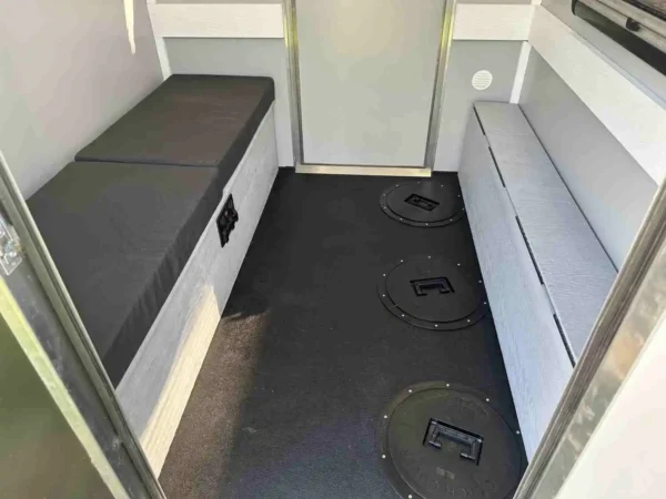 6.6 wide x 6’ long TWO DOORS with three Windows - Image 6